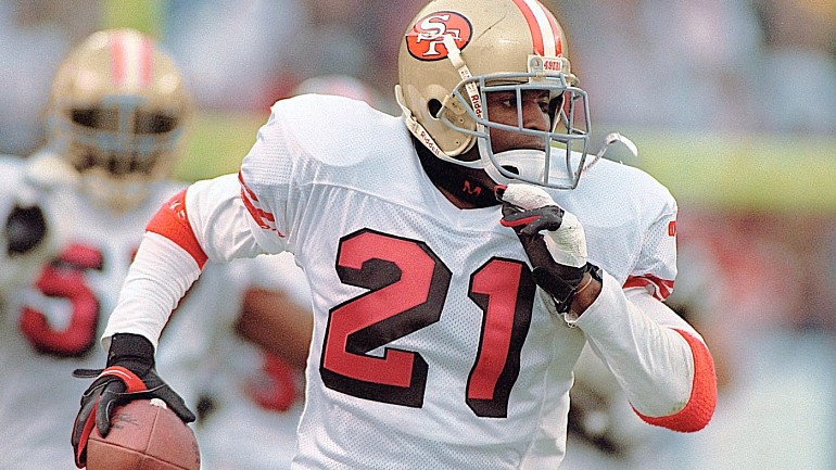 NFL twitter account gives us Deion Sanders 49ers pick-six for