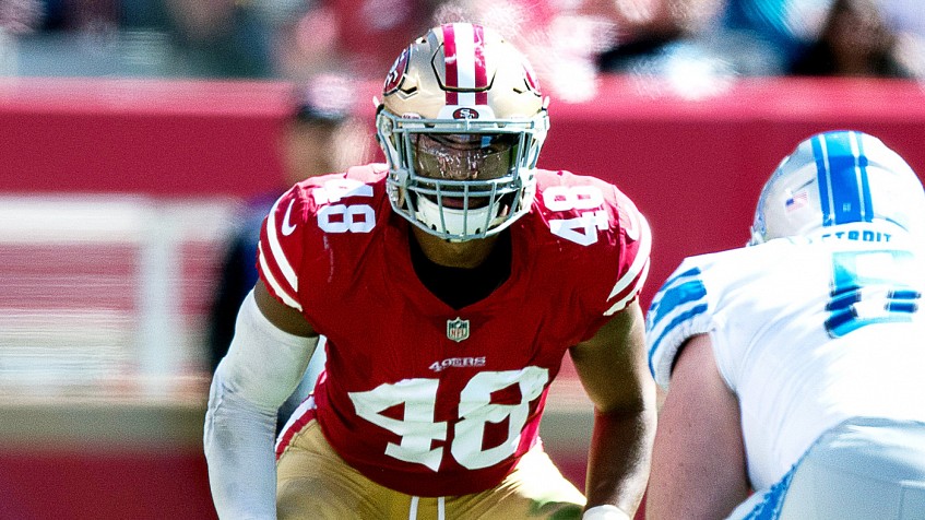 49ers linebacker Fred Warner is an absolute alien who can't be stopped