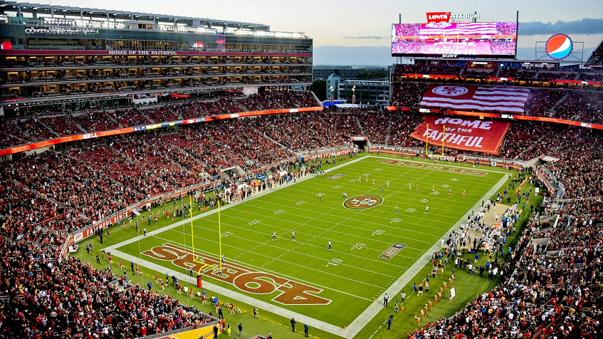 The 49ers Flagship Team Store at Levi's® Stadium. The stadium