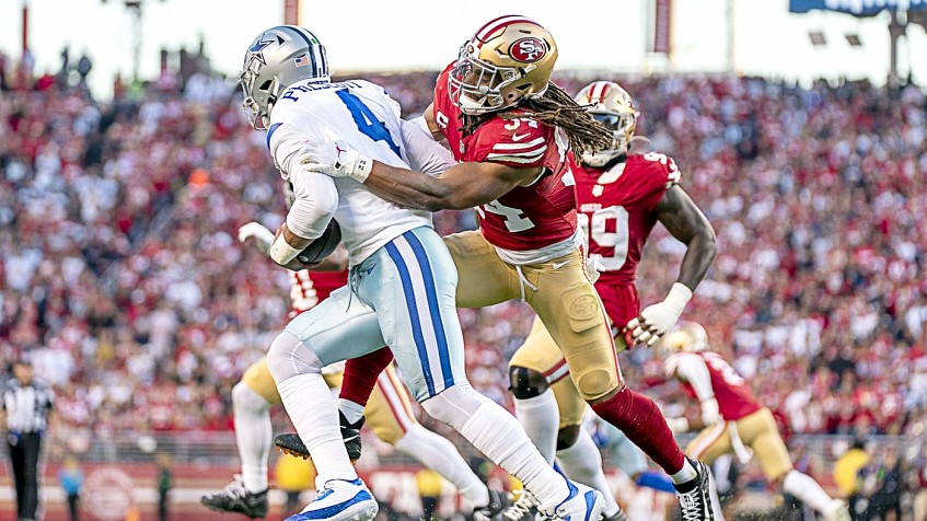 Fred Warner was named NFC Defensive player of the month : r/49ers