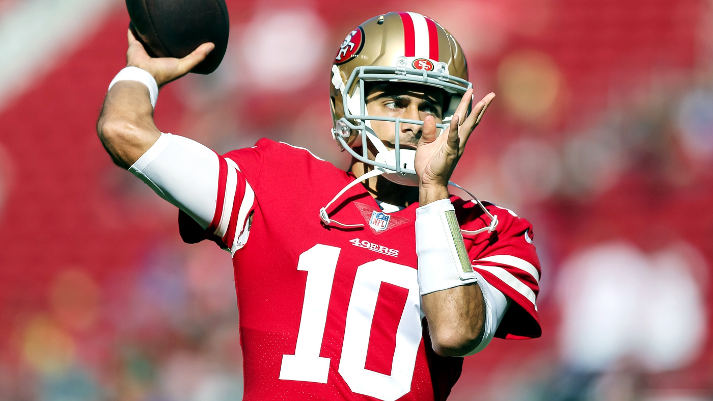 49ers QB Jimmy Garoppolo's good looks part of reason for lack of respect in  NFL, GM John Lynch says