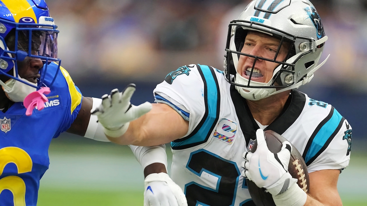 NFL notebook: Panthers hopeful RB McCaffrey will play Sunday