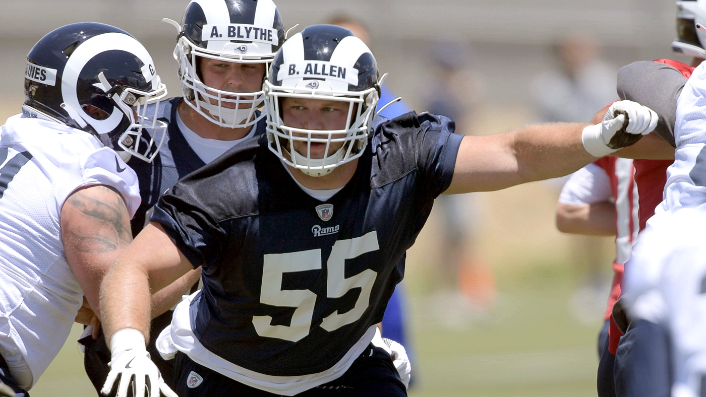 Los Angeles Rams' Brian Allen Tests Positive for Coronavirus