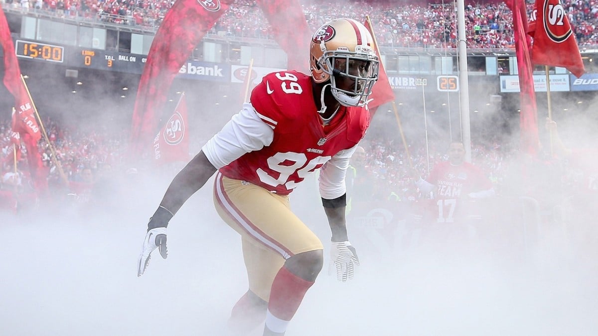 Aldon Smith is back with the 49ers