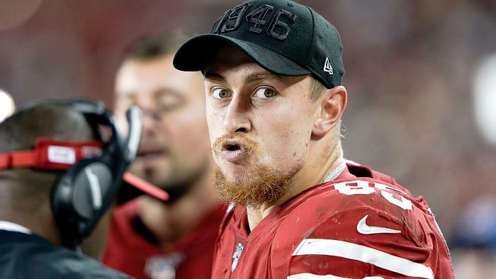 Who is George Kittle? A self-made star who leads 49ers with both brutality  and bliss., Sports