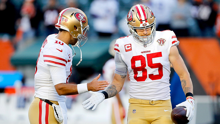 49ers had some bad injury luck vs. the Eagles #brockpurdy #georgekittl