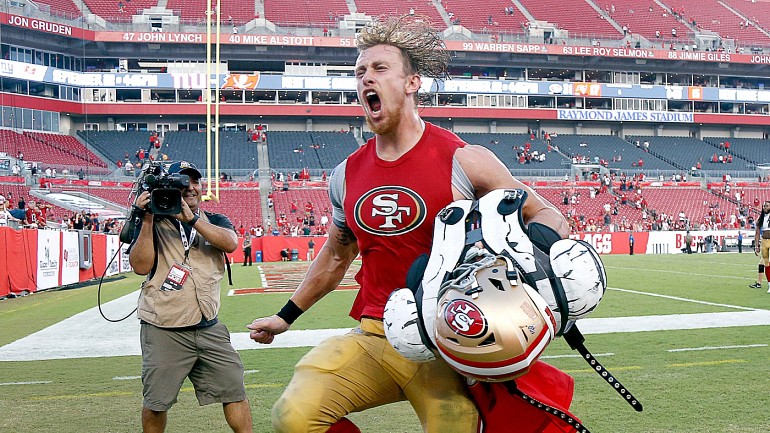 Good Morning Football hosts say 49ers should pay George Kittle like a  receiver, if necessary