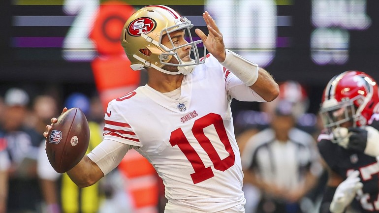 49ers fall to Atlanta Falcons on the road 28-14: Jimmy Garoppolo