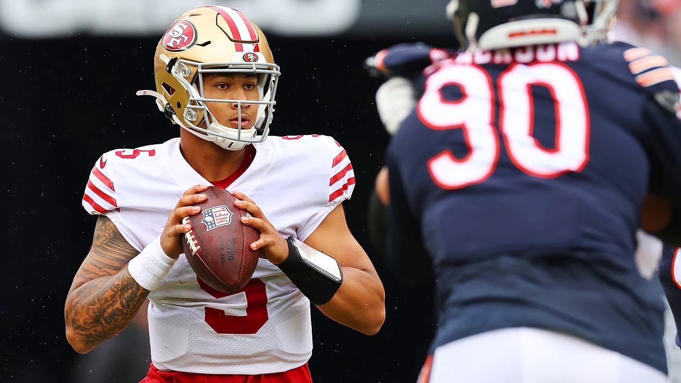 49ers vs. Bears stats: Trey Lance pressured despite no blitzes