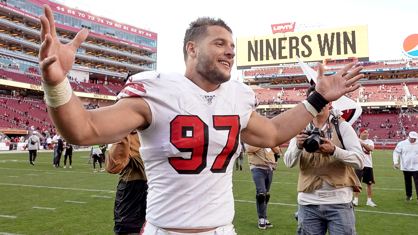 Update] The #49ers will wear 1994 red throwbacks for four home