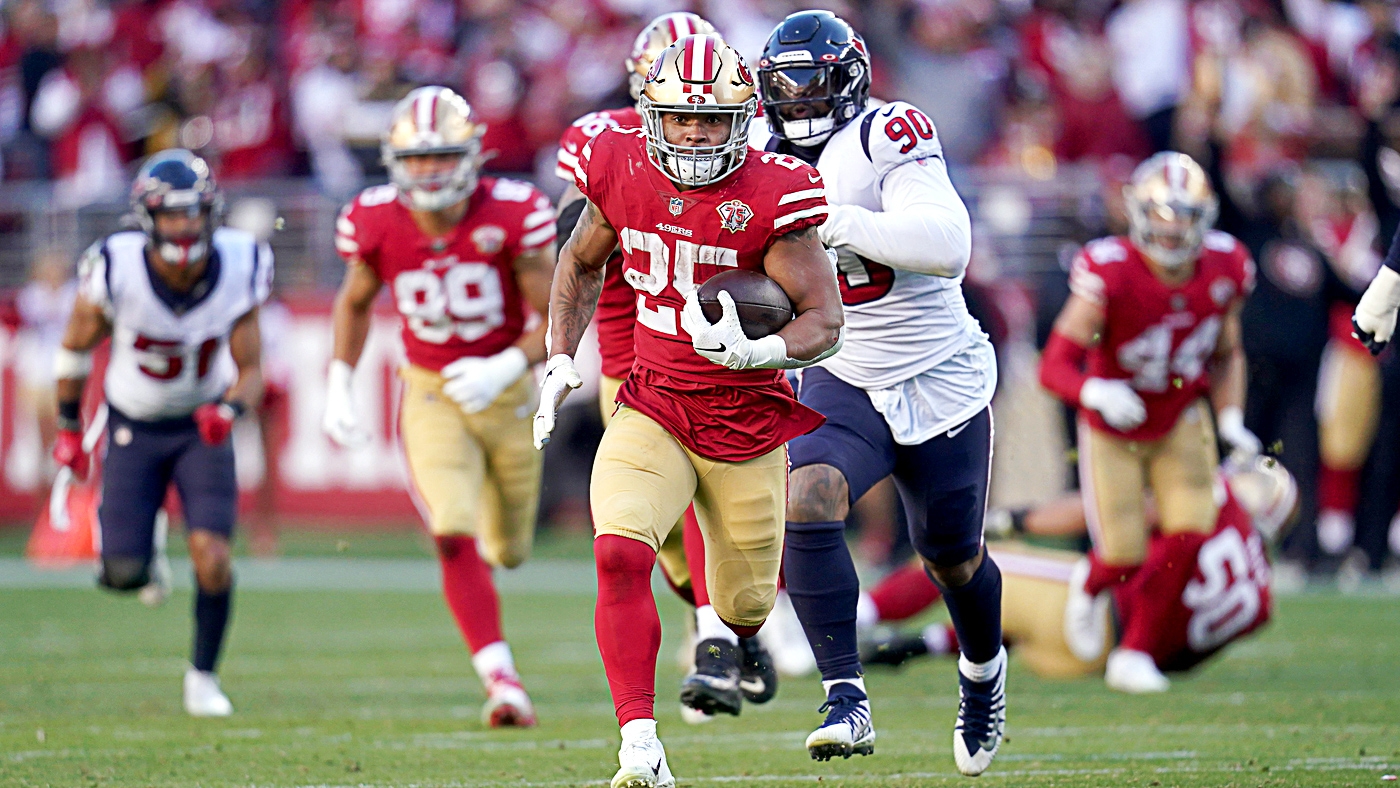 49ers RB playing time: Elijah Mitchell snap count vs. Giants