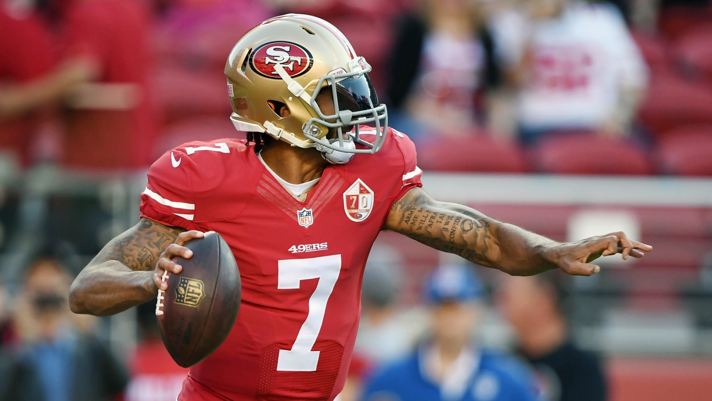 Colin Kaepernick, San Francisco 49ers QB, Sits Out National Anthem