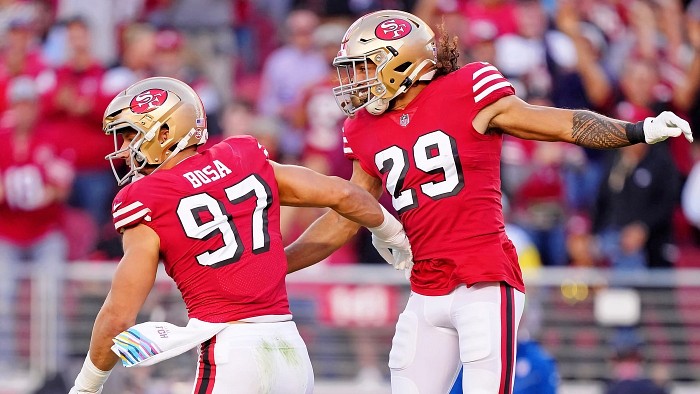 49ers: Talanoa Hufanga gets into postgame scuffle with Cardinals' James  Conner