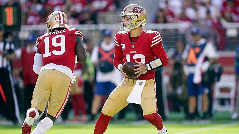 49ers news: Brock Purdy ranked No. 23, one spot ahead of Jimmy Garoppolo,  in PFF QB rankings - Niners Nation