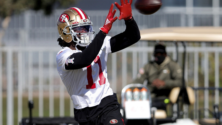 Brandon Aiyuk among 49ers returning to practice; Emmanuel Moseley