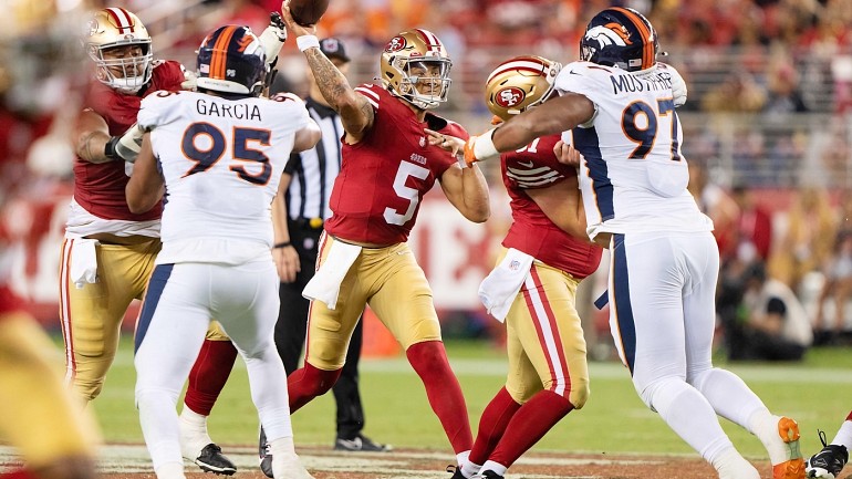 Penalties and mistakes, not Trey Lance, main reason why 49ers are