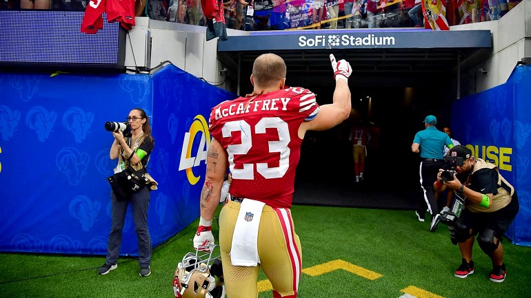 Christian McCaffrey wins FedEx Ground Player of Week 1 - Sactown Sports