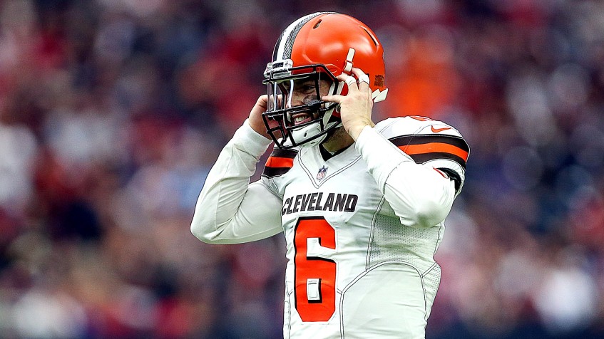 Photo: Browns quarterback Baker Mayfield in MNF against San Francisco 49ers  - SXP2019100719 