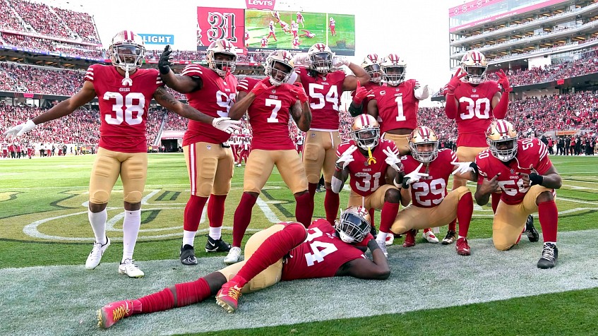 San Francisco 49ers on Twitter: Eyes on the endzone every time 