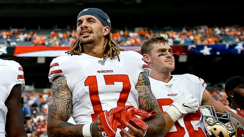 49ers' Jalen Hurd is back running, but John Lynch not ready to rave