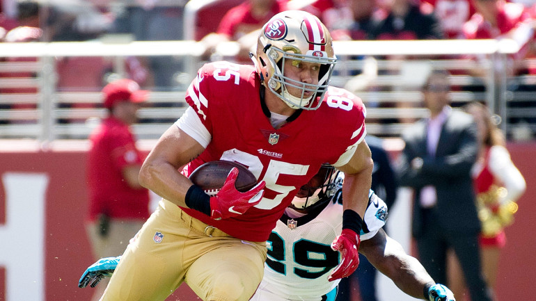 49ers TE George Kittle to make return against Cardinals on Saturday