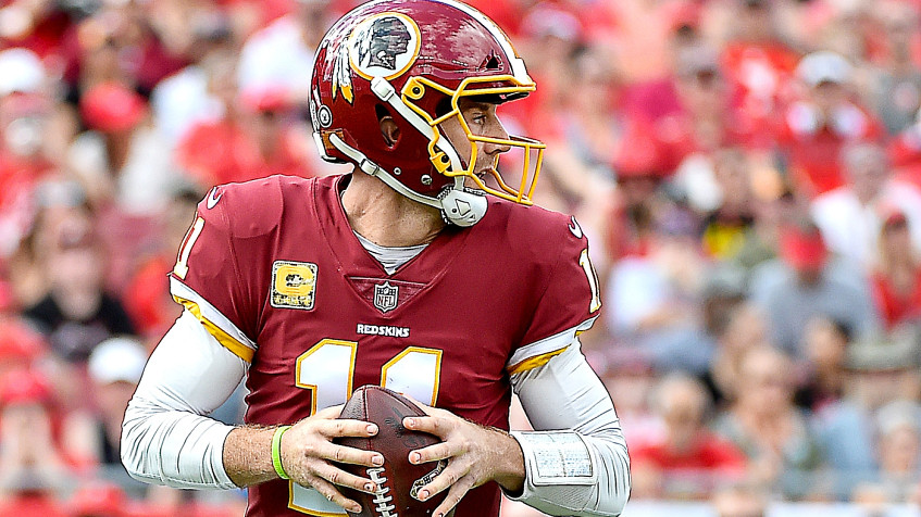 QB Alex Smith suffers setback in Washington's win over San Francisco