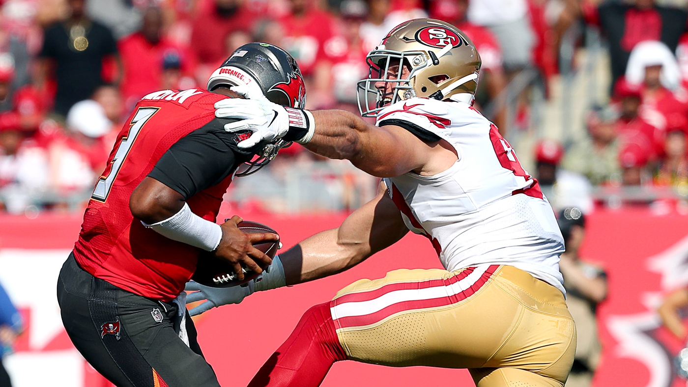 How Nick Bosa and the 49ers flexed their defensive line depth in their win  over the Buccaneers - Niners Nation