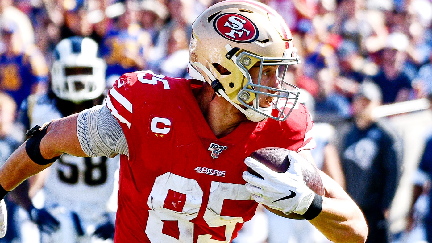 49ers injury update: TE George Kittle dealing with hip issue