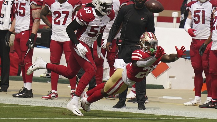 49ers' Jerick McKinnon to miss season after placed on injured