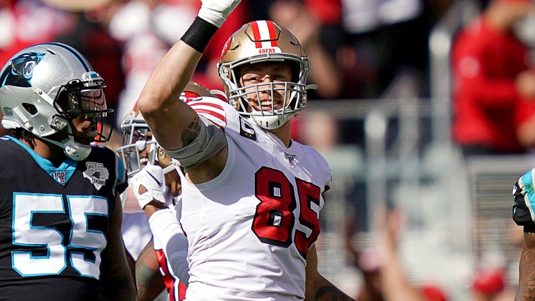 George Kittle Talks 49ers Draft, Kyle Shanahan, Jersey Numbers