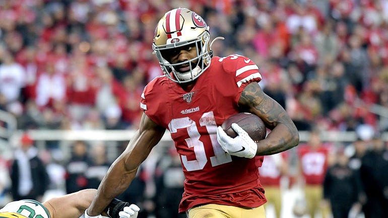 Watch: Raheem Mostert scores fourth TD to give 49ers 34-7 lead