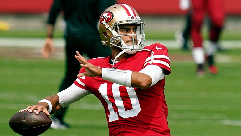 49ers' Jimmy Garoppolo jumps three spots in NFL.com's QB Index