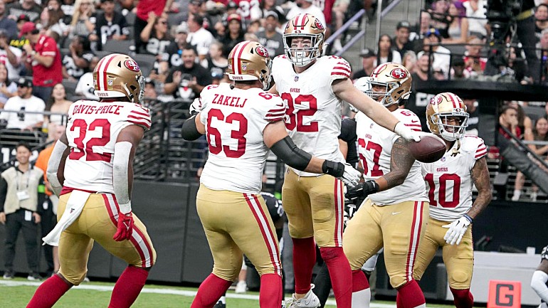 49ers Notebook: Shanahan on Trey Lance; More explosive Deebo?; Jake Moody's  career milestone; Cam Latu delivers; Ronnie Bell brings the YAC