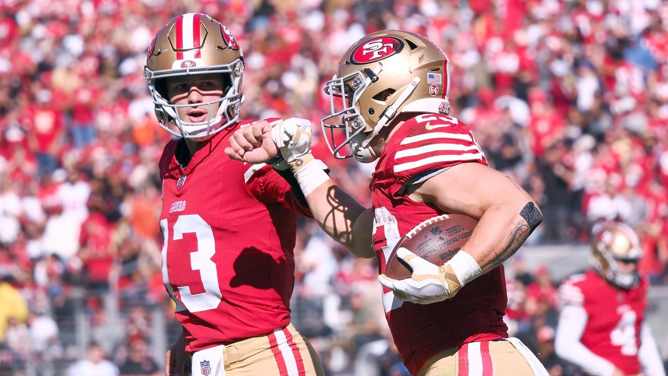 49ers Teammate Makes MVP Case For Brock Purdy, Christian McCaffrey ...