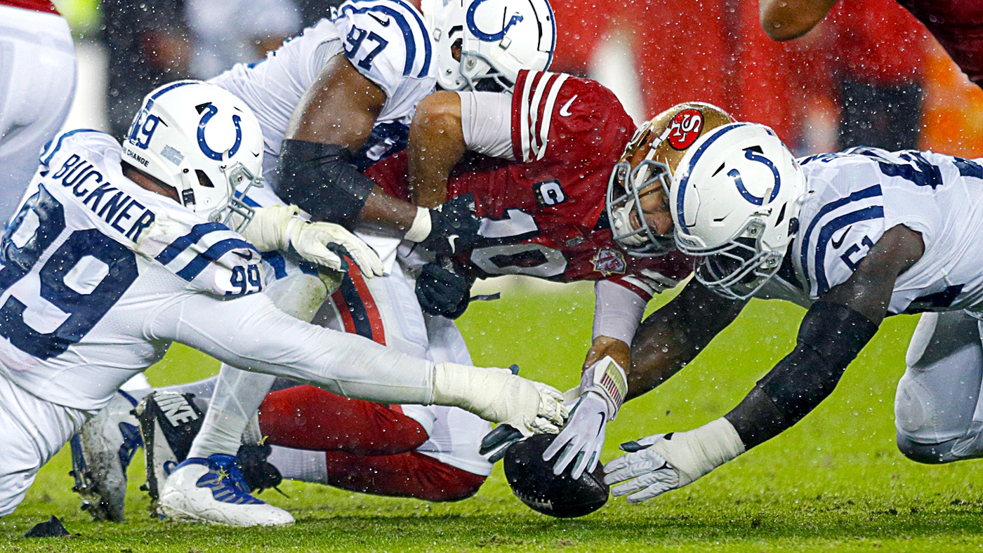 Sloppy 49ers drop 4th straight, losing 30-18 to Colts