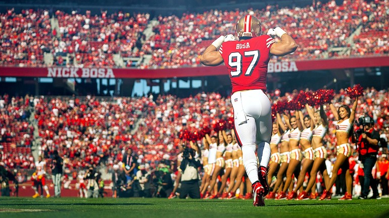 Nick Bosa first 49ers' rookie voted to Pro Bowl since Patrick Willis