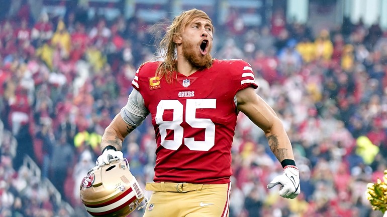 49ers Webzone on X: George Kittle, Deebo Samuel, and Jerry Rice showing  off the new uniforms. #49ers  / X