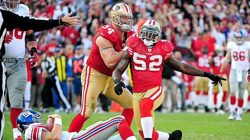 They've got a complete D-line': Justin Smith talks 49ers defense, fellow  HOF nominee Patrick Willis