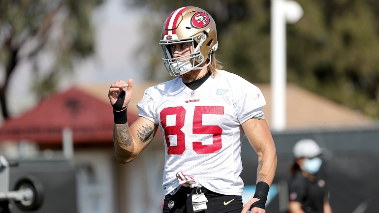 49ers to open practice windows for TE George Kittle, 2 others in lead up to  Week 9