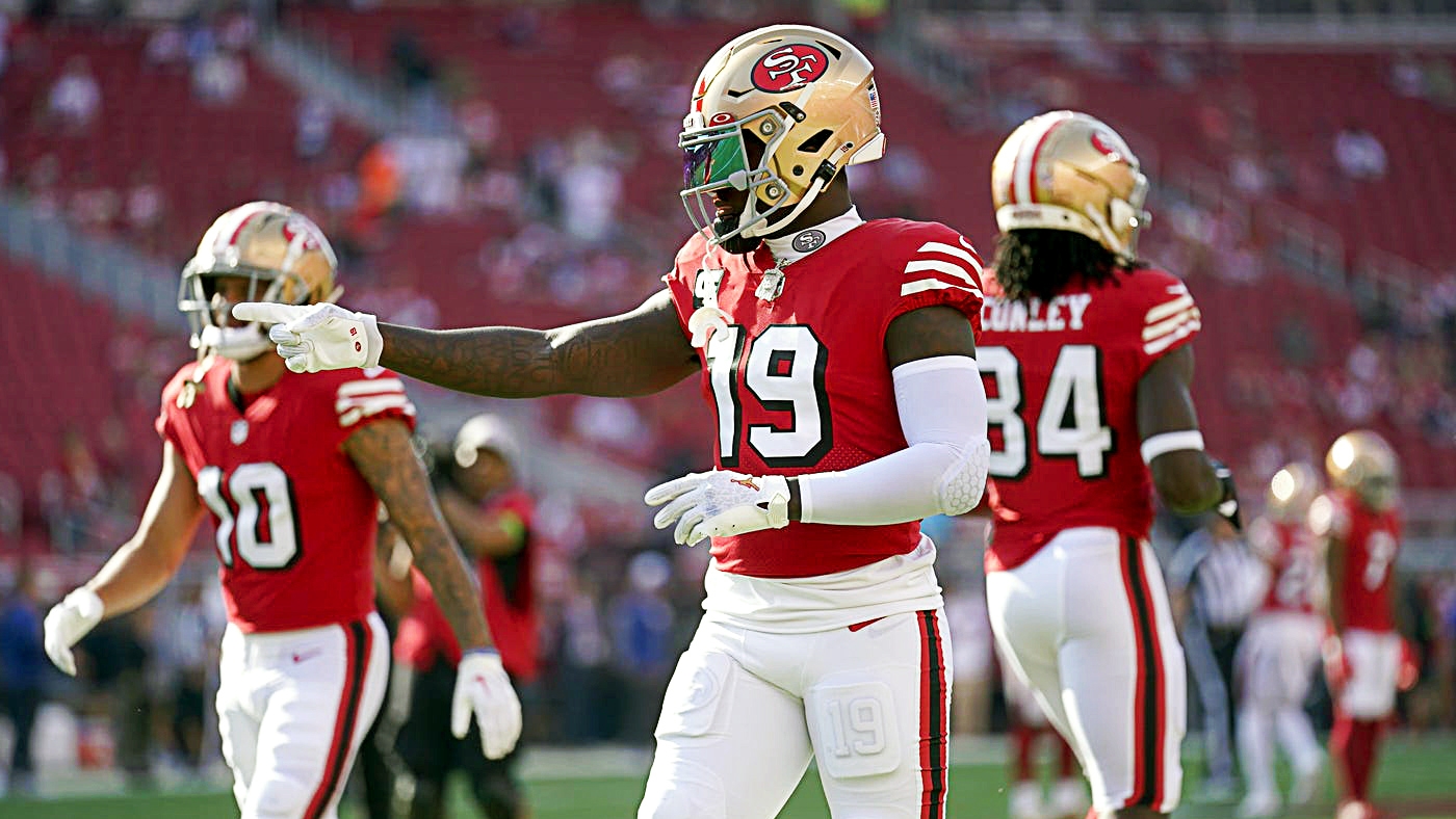 49ers injury report: Deebo Samuel sits out of practice; Brandon Aiyuk  limited – NBC Sports Bay Area & California