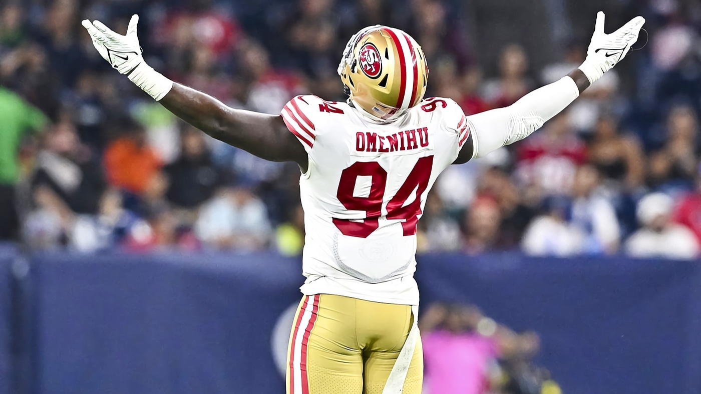 Reports: Former 49ers DE Charles Omenihu signs with the Chiefs