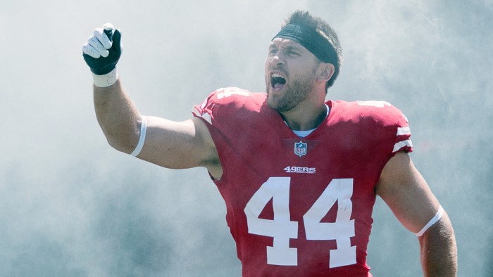 Kyle Juszczyk's Wife Kristin Juszczyk Reworks 49ers Jersey Into