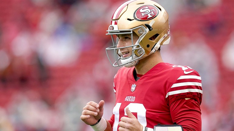 The #49ers will officially wear their home Red Throwback jerseys