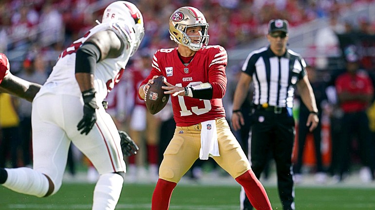 Brock Purdy Keeps it for a 1-Yard Touchdown vs. Arizona Cardinals