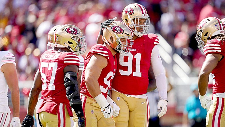 Six 49ers players make Pro Football Focus 2023 Top 50 list - Sactown Sports