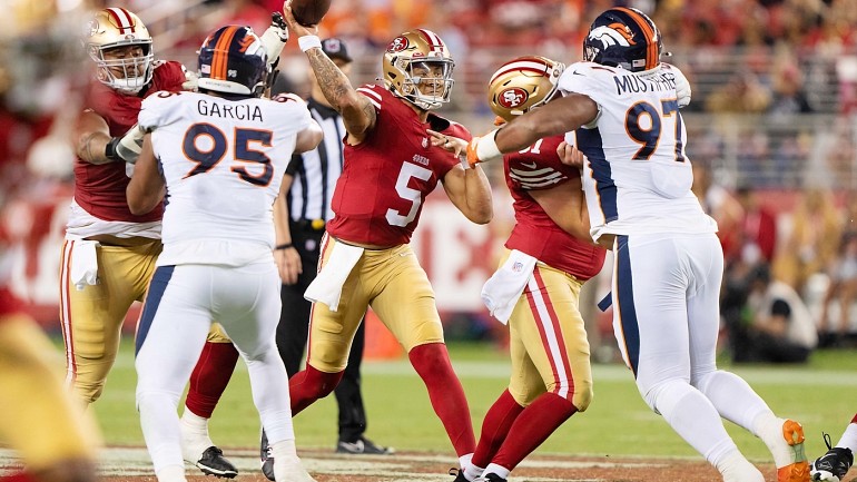 Larry Krueger & Kyle Posey - 49ers vs SeaHawks Pre Game #49ers 