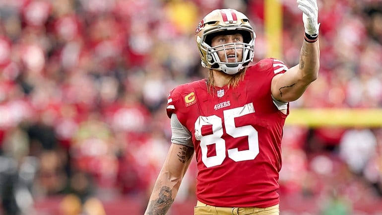 George Kittle San Francisco 49ers Tight End v Rams 2019 Images