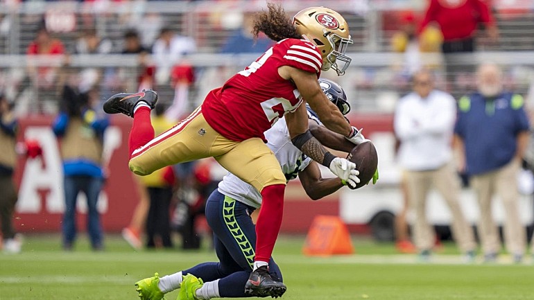 49ers Notebook: Talanoa Hufanga's improvement; Brian Griese's