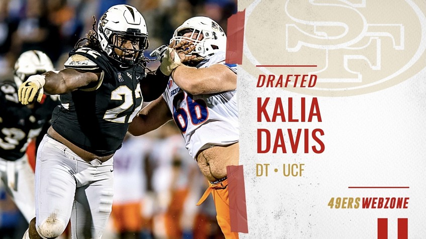 49ers make UCF DT Kalia Davis a 6th-round draft pick