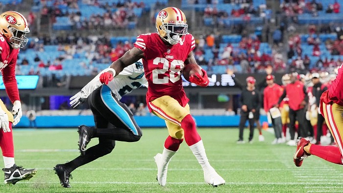 VIDEO: 49ers RB Tevin Coleman Exits NFC Championship Game With  Nasty-Looking Arm Injury